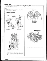 Предварительный просмотр 131 страницы Honda Prelude 1993 Service Manual