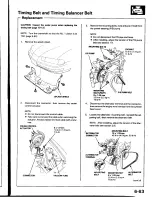 Предварительный просмотр 132 страницы Honda Prelude 1993 Service Manual