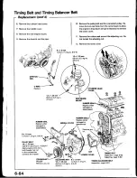 Предварительный просмотр 133 страницы Honda Prelude 1993 Service Manual