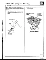 Предварительный просмотр 163 страницы Honda Prelude 1993 Service Manual