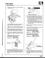 Предварительный просмотр 165 страницы Honda Prelude 1993 Service Manual