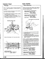 Предварительный просмотр 166 страницы Honda Prelude 1993 Service Manual