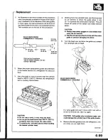 Предварительный просмотр 167 страницы Honda Prelude 1993 Service Manual