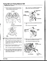 Предварительный просмотр 180 страницы Honda Prelude 1993 Service Manual