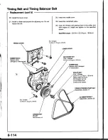 Предварительный просмотр 182 страницы Honda Prelude 1993 Service Manual