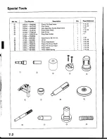 Предварительный просмотр 186 страницы Honda Prelude 1993 Service Manual