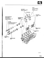 Предварительный просмотр 189 страницы Honda Prelude 1993 Service Manual