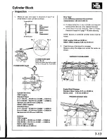 Предварительный просмотр 201 страницы Honda Prelude 1993 Service Manual