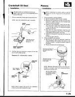 Предварительный просмотр 209 страницы Honda Prelude 1993 Service Manual