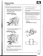 Предварительный просмотр 215 страницы Honda Prelude 1993 Service Manual