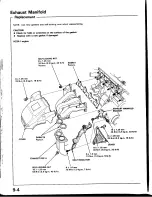 Предварительный просмотр 234 страницы Honda Prelude 1993 Service Manual