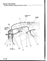 Предварительный просмотр 280 страницы Honda Prelude 1993 Service Manual