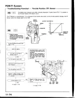 Предварительный просмотр 318 страницы Honda Prelude 1993 Service Manual