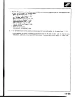 Предварительный просмотр 337 страницы Honda Prelude 1993 Service Manual