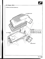 Предварительный просмотр 373 страницы Honda Prelude 1993 Service Manual