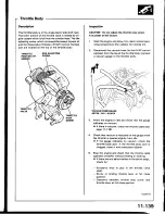 Предварительный просмотр 379 страницы Honda Prelude 1993 Service Manual