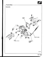 Предварительный просмотр 381 страницы Honda Prelude 1993 Service Manual