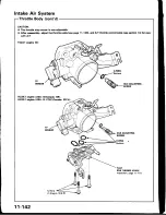 Предварительный просмотр 382 страницы Honda Prelude 1993 Service Manual