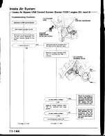 Предварительный просмотр 384 страницы Honda Prelude 1993 Service Manual