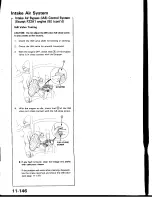 Предварительный просмотр 386 страницы Honda Prelude 1993 Service Manual