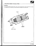 Предварительный просмотр 391 страницы Honda Prelude 1993 Service Manual