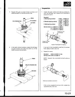 Предварительный просмотр 437 страницы Honda Prelude 1993 Service Manual