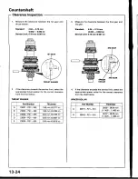 Предварительный просмотр 440 страницы Honda Prelude 1993 Service Manual