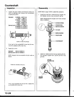 Предварительный просмотр 442 страницы Honda Prelude 1993 Service Manual