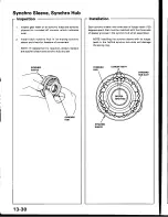 Предварительный просмотр 446 страницы Honda Prelude 1993 Service Manual