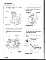 Предварительный просмотр 454 страницы Honda Prelude 1993 Service Manual