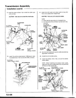 Предварительный просмотр 460 страницы Honda Prelude 1993 Service Manual