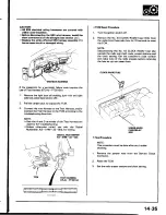 Предварительный просмотр 497 страницы Honda Prelude 1993 Service Manual