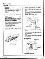 Предварительный просмотр 542 страницы Honda Prelude 1993 Service Manual