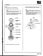 Предварительный просмотр 574 страницы Honda Prelude 1993 Service Manual