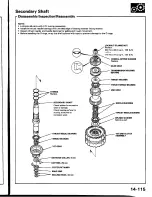 Предварительный просмотр 576 страницы Honda Prelude 1993 Service Manual