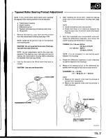 Предварительный просмотр 619 страницы Honda Prelude 1993 Service Manual