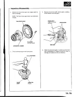 Предварительный просмотр 626 страницы Honda Prelude 1993 Service Manual