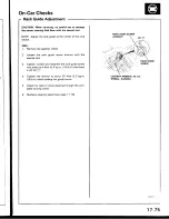 Предварительный просмотр 721 страницы Honda Prelude 1993 Service Manual