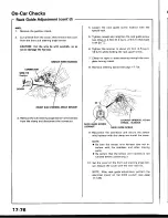 Предварительный просмотр 722 страницы Honda Prelude 1993 Service Manual