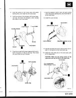 Предварительный просмотр 757 страницы Honda Prelude 1993 Service Manual