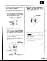 Предварительный просмотр 816 страницы Honda Prelude 1993 Service Manual