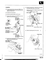 Предварительный просмотр 834 страницы Honda Prelude 1993 Service Manual