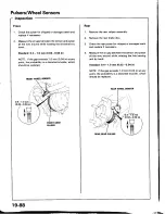 Предварительный просмотр 932 страницы Honda Prelude 1993 Service Manual