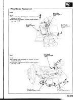 Предварительный просмотр 933 страницы Honda Prelude 1993 Service Manual