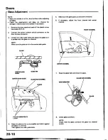 Предварительный просмотр 943 страницы Honda Prelude 1993 Service Manual