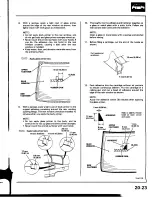 Предварительный просмотр 956 страницы Honda Prelude 1993 Service Manual