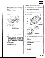 Предварительный просмотр 964 страницы Honda Prelude 1993 Service Manual