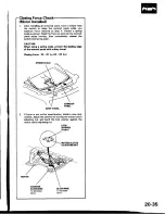 Предварительный просмотр 968 страницы Honda Prelude 1993 Service Manual