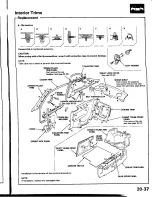 Предварительный просмотр 970 страницы Honda Prelude 1993 Service Manual