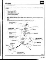 Предварительный просмотр 976 страницы Honda Prelude 1993 Service Manual